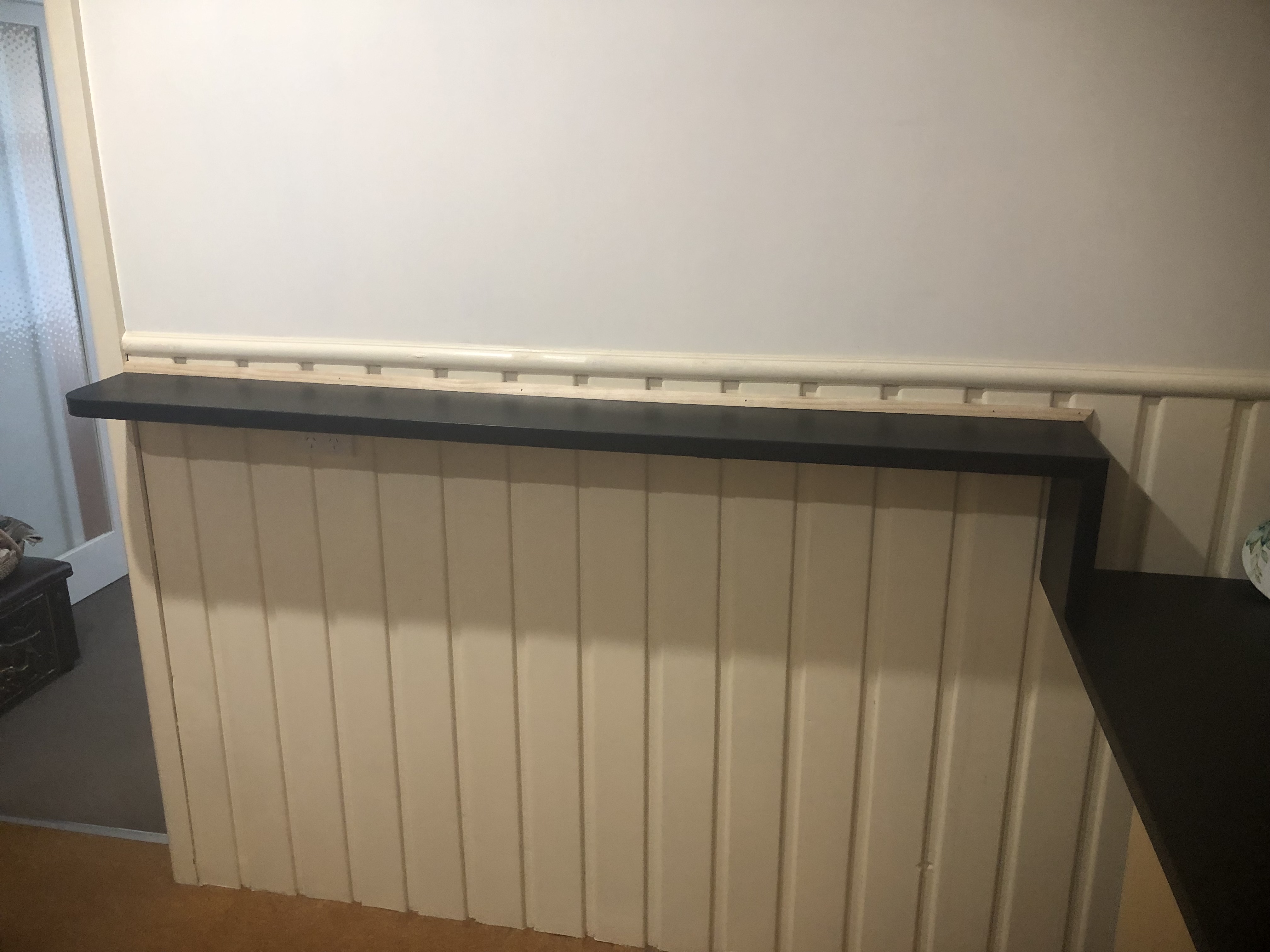 After - Kitchen shelf