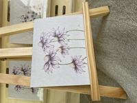 Echinacea Note Card