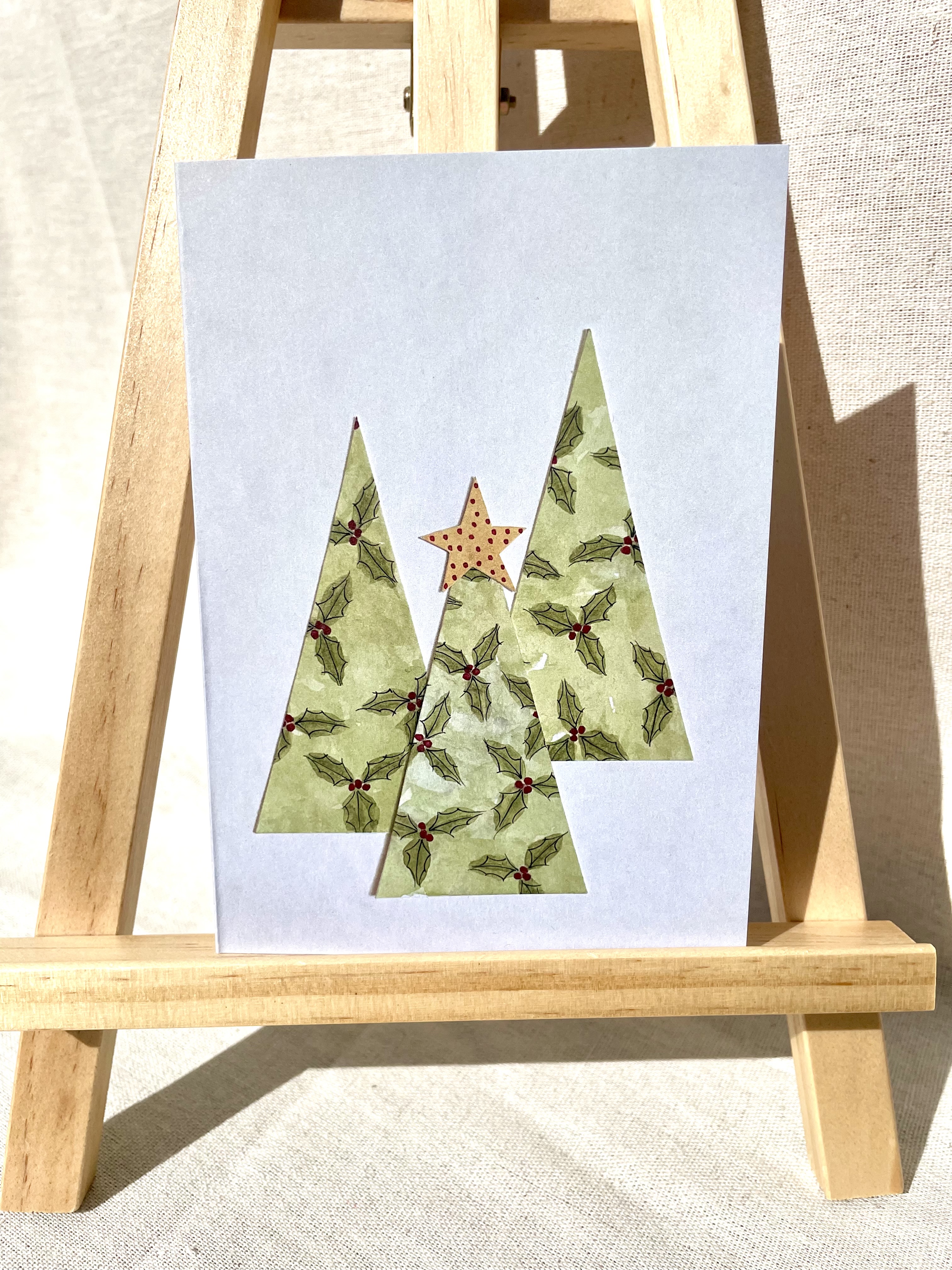 Trees Christmas Card