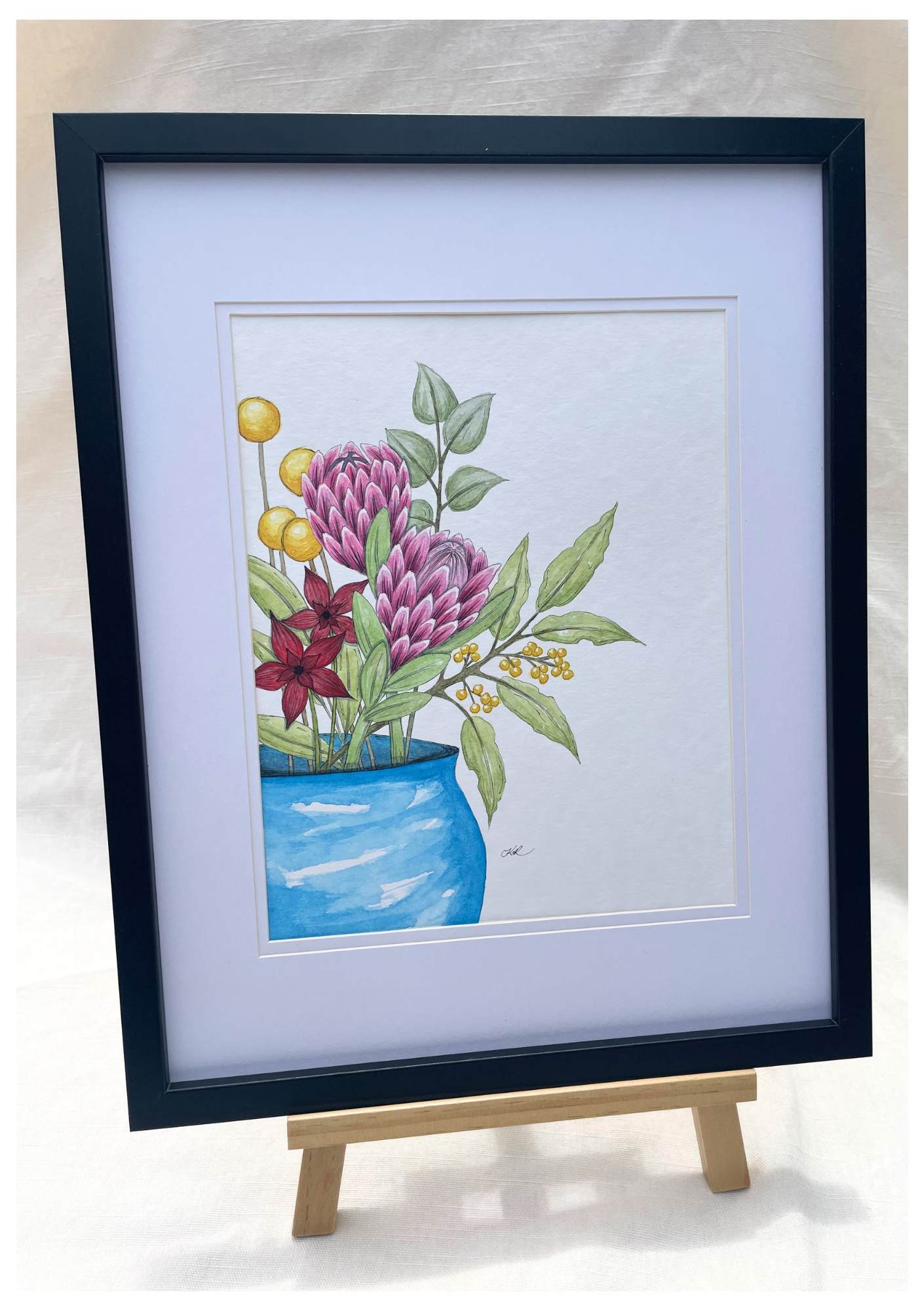 Natives Original Watercolour