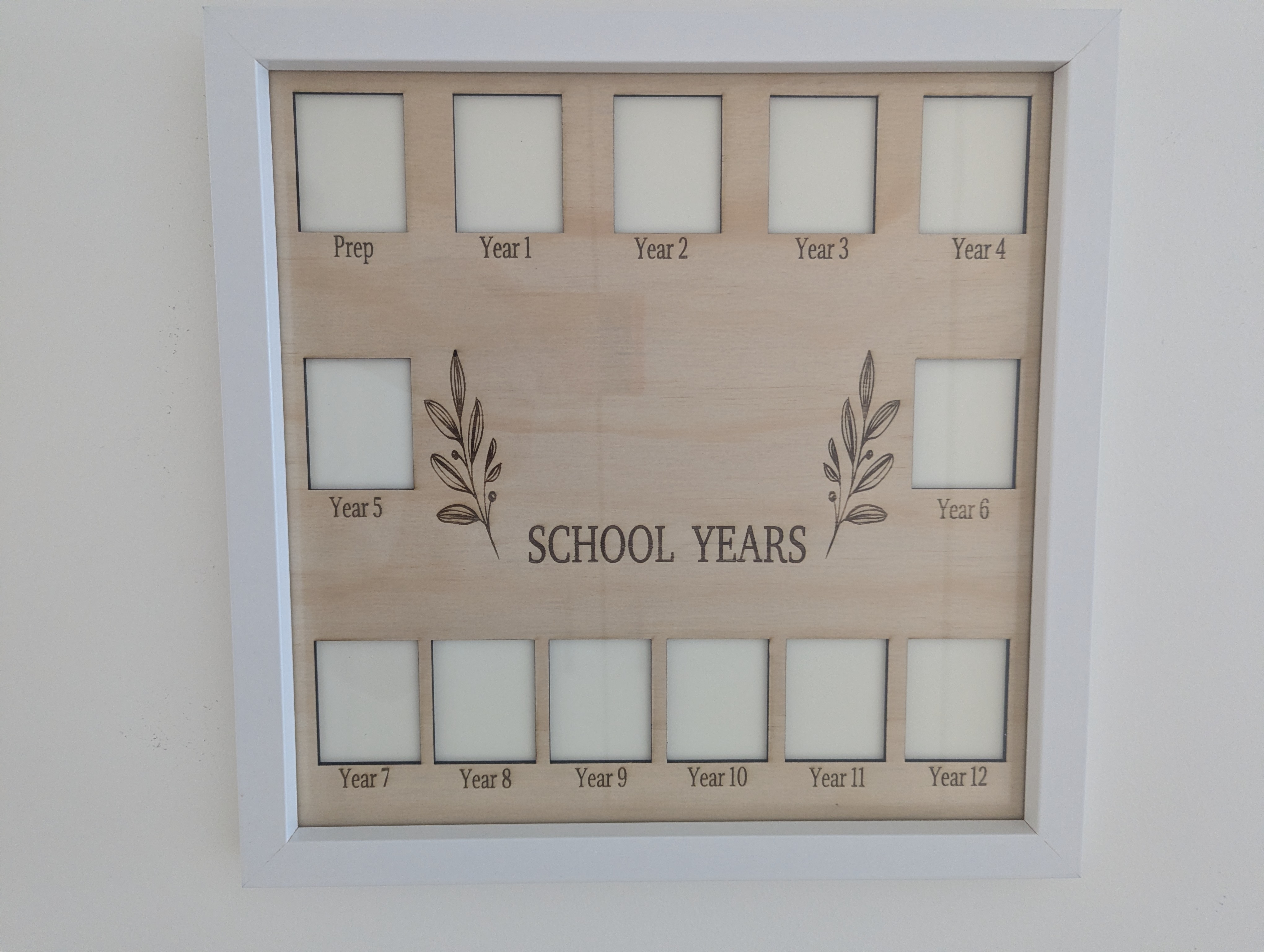 School Years Frame