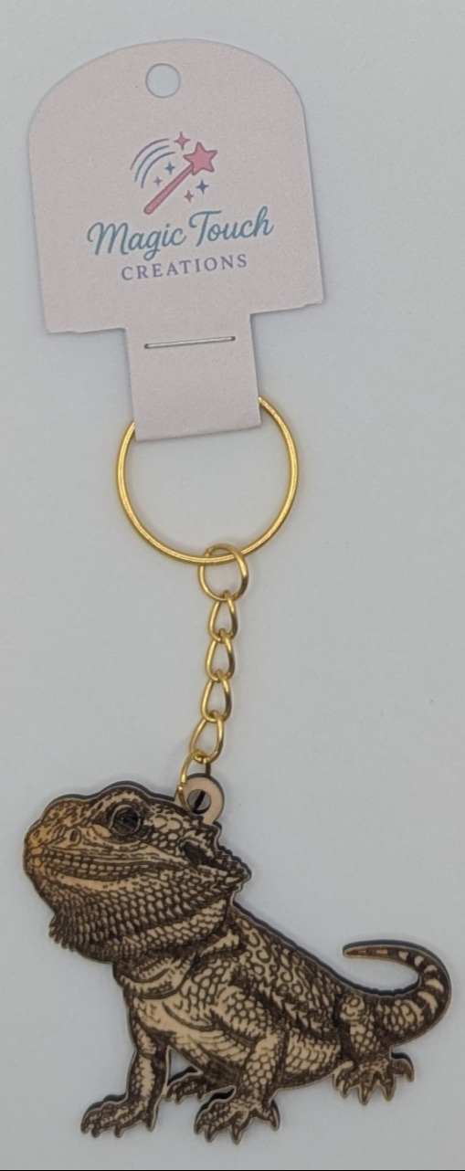 Bearded Dragon Keyring