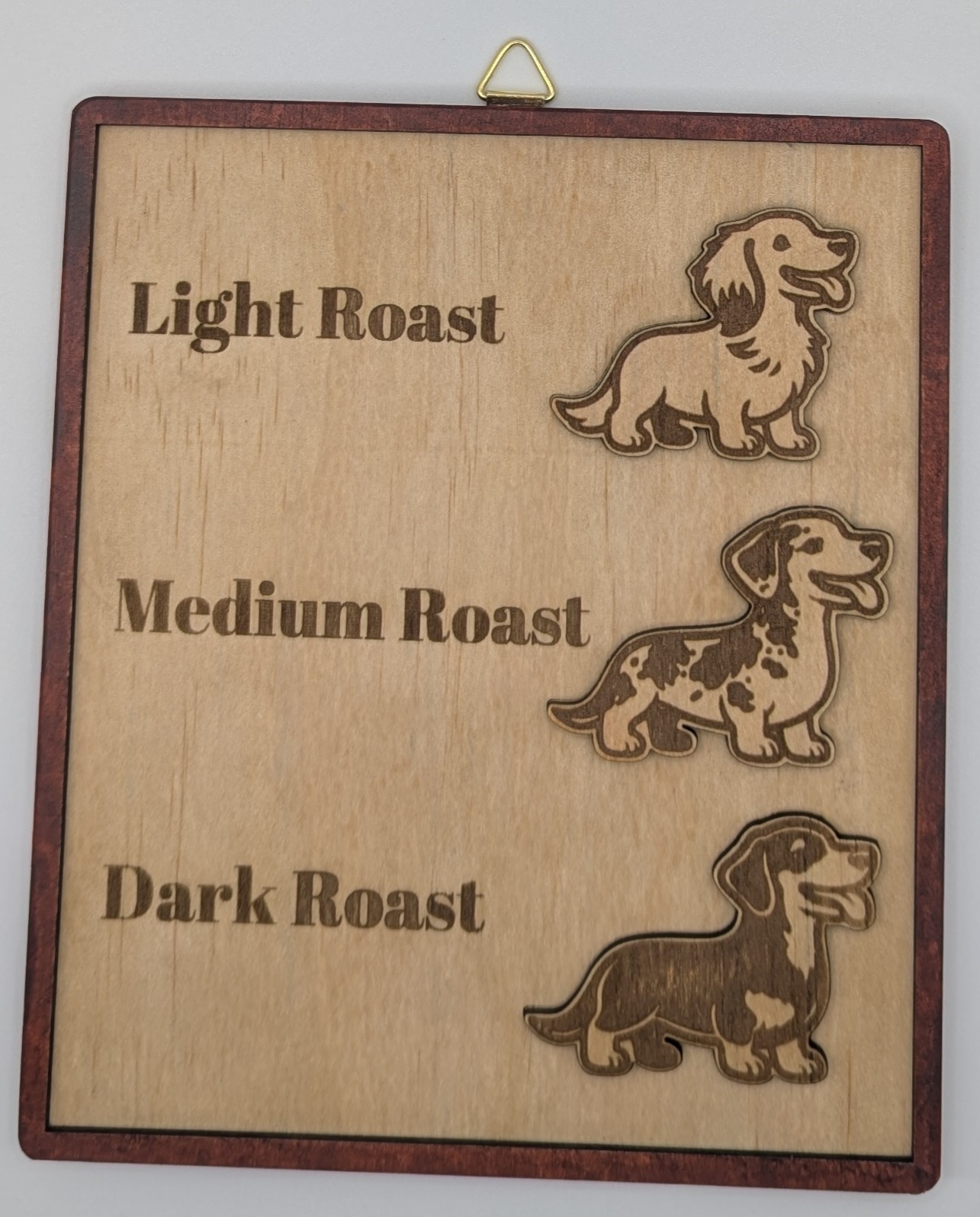 Dachshund Coffee Roast Sign