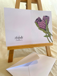 Proteas Note Card